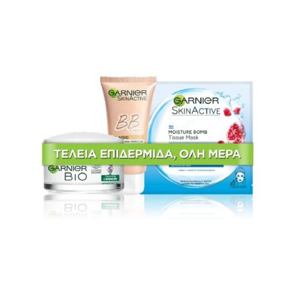 Garnier Πακέτο Προσφοράς Bio Graceful Lavandin Anti-Wrinkle Day Cream 50ml